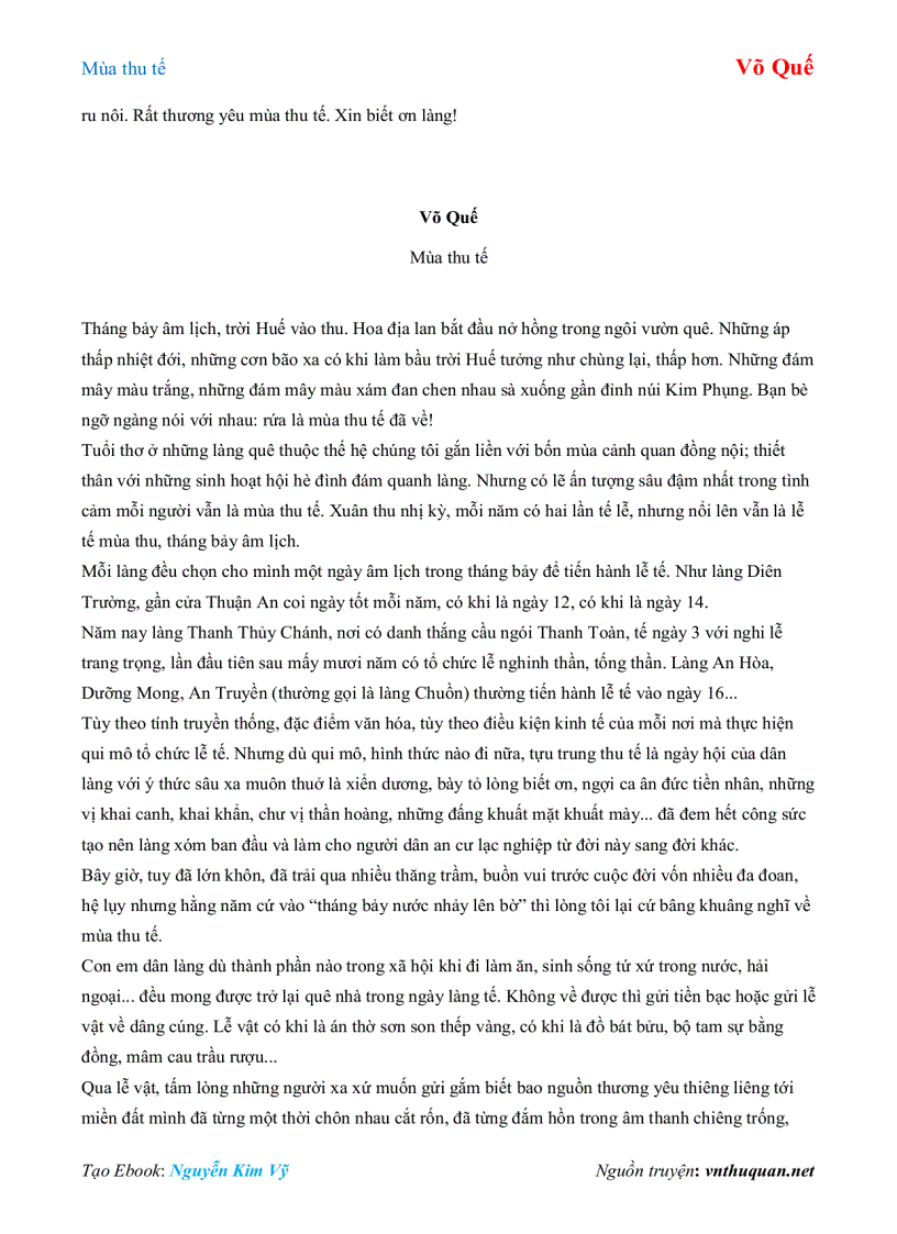 image for page Ebook Mùa thu tế Võ Quế