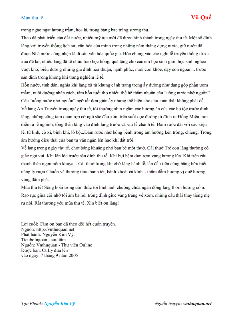 image for page Ebook Mùa thu tế Võ Quế