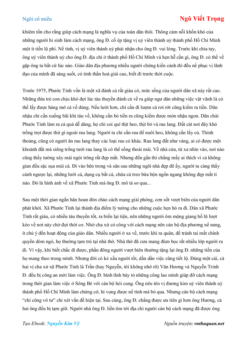 image for page Ebook Ngôi cổ miếu Ngô Viết Trọng