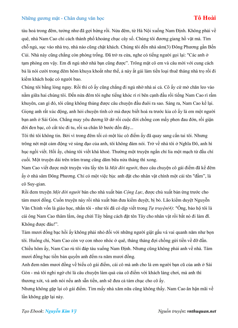 image for page Ebook Những gương mặt Chân dung văn học Tô Hoài