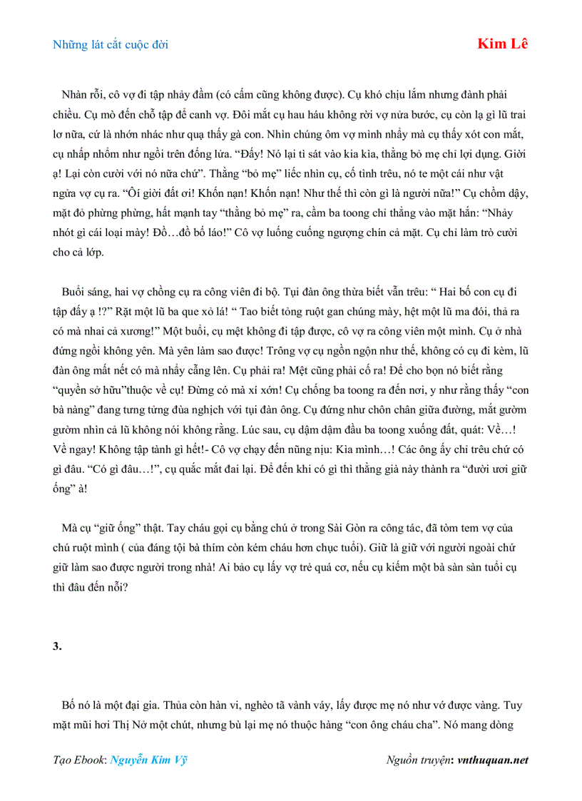 image for page Ebook Những lát cắt cuộc đời Kim Lê