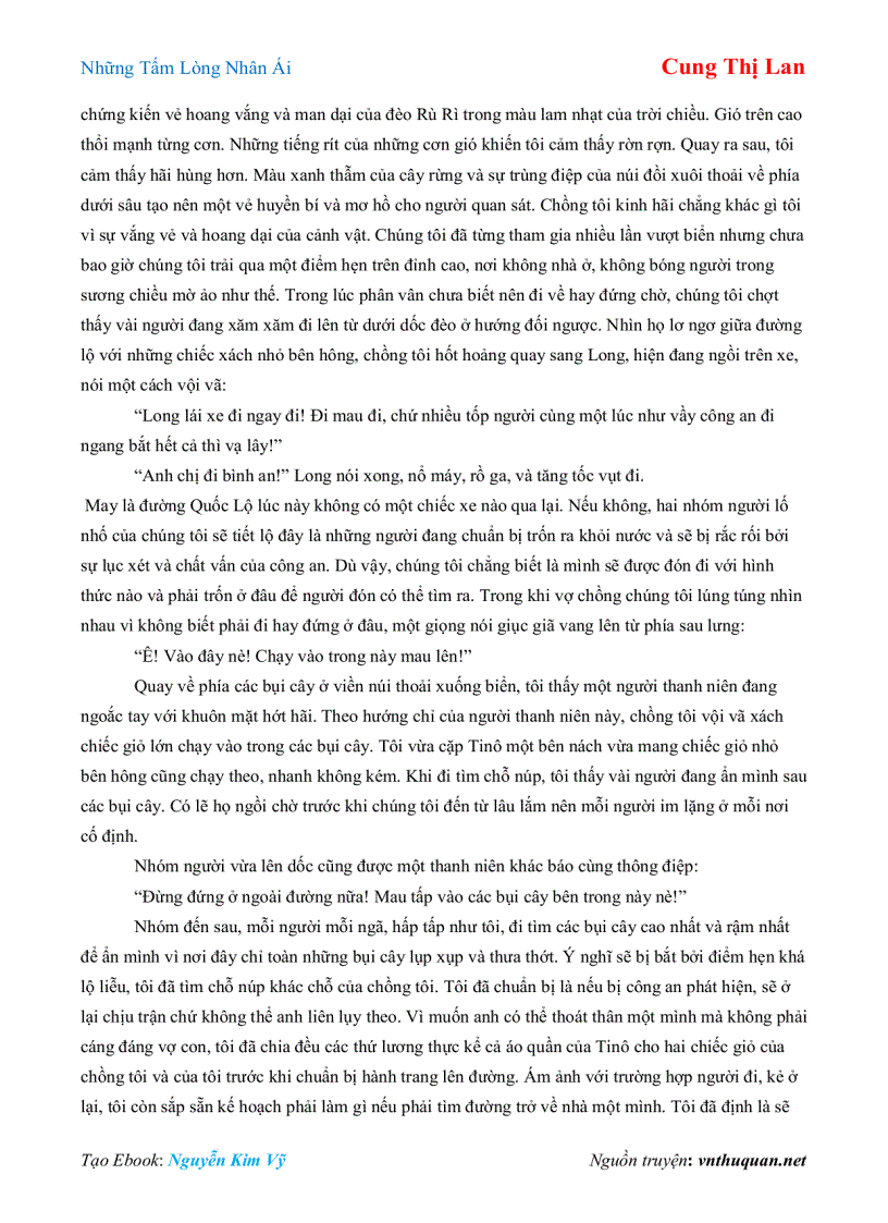 image for page Ebook Những Tấm Lòng Nhân Ái Cung Thị Lan