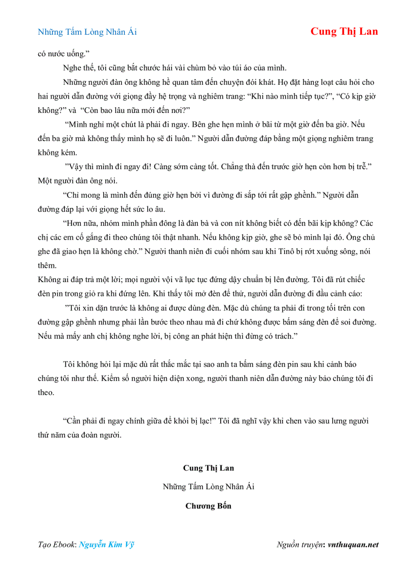 image for page Ebook Những Tấm Lòng Nhân Ái Cung Thị Lan