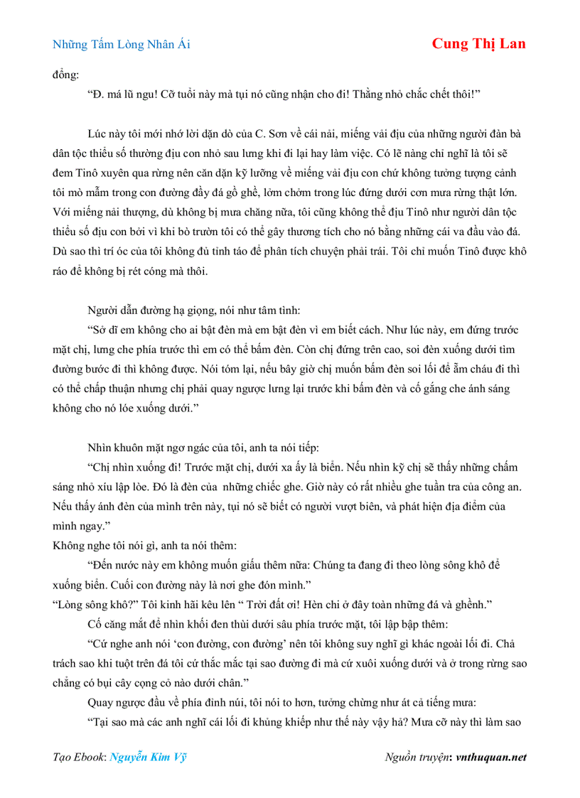 image for page Ebook Những Tấm Lòng Nhân Ái Cung Thị Lan