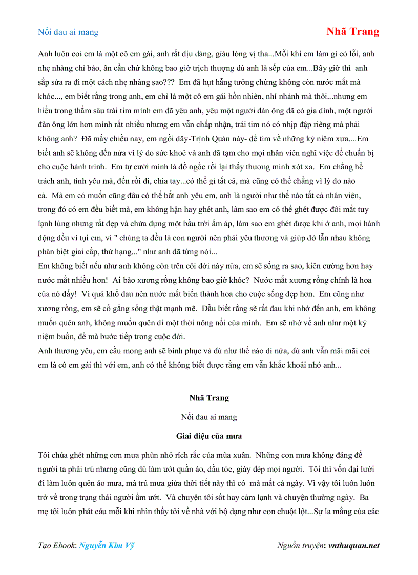 image for page Ebook Nổi đau ai mang Nhã Trang