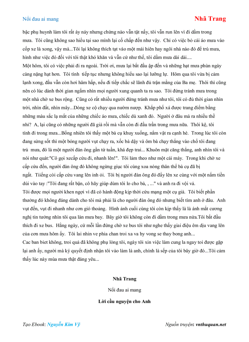 image for page Ebook Nổi đau ai mang Nhã Trang