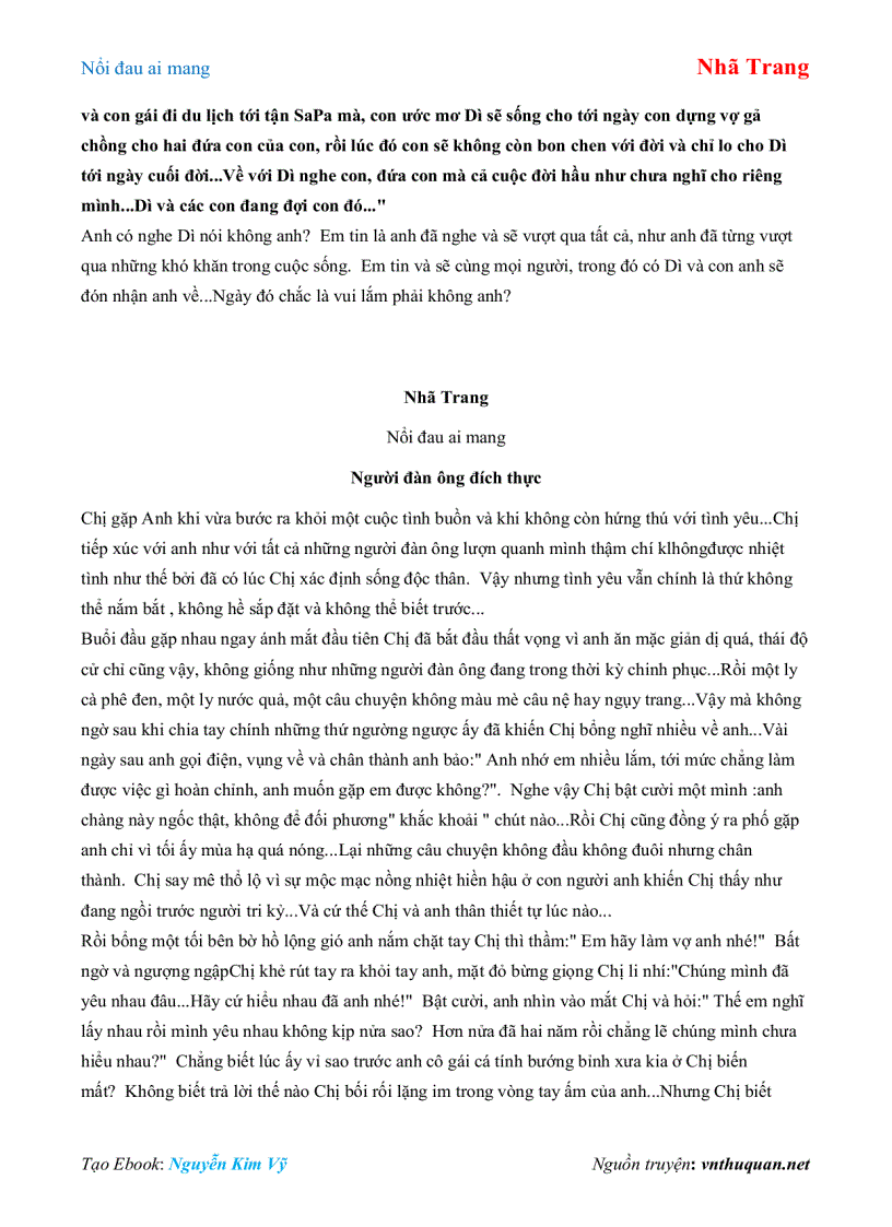 image for page Ebook Nổi đau ai mang Nhã Trang
