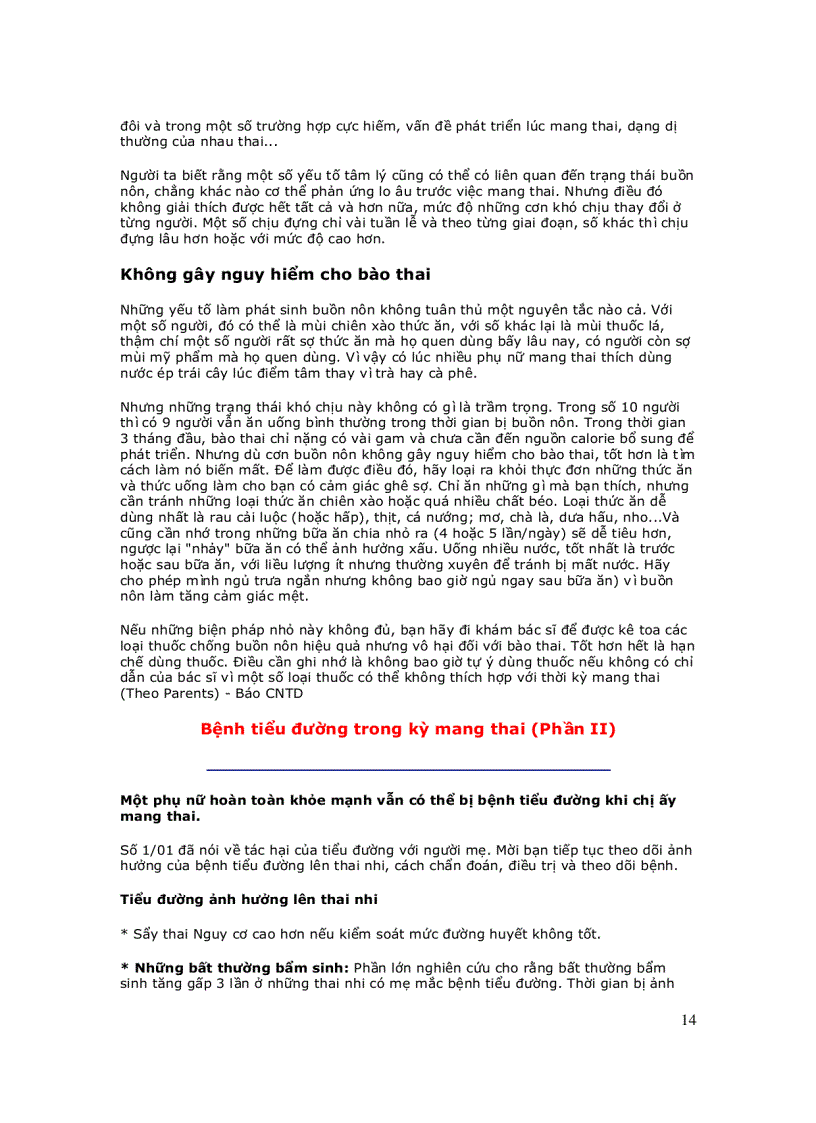 image for page Cẩm nang mang thai và sinh nở