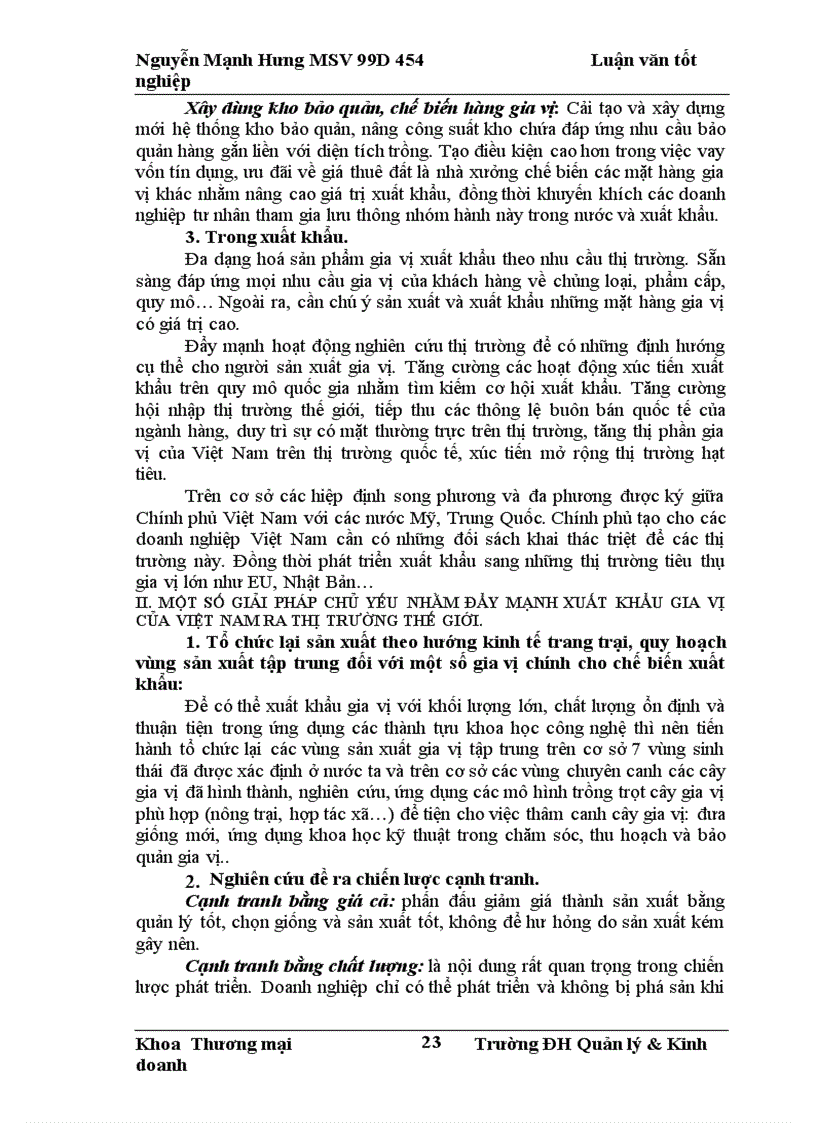 image for page Thực trạng và những giải pháp chủ yếu nhằm đẩy mạnh xuất khẩu gia vị của của Việt Nam