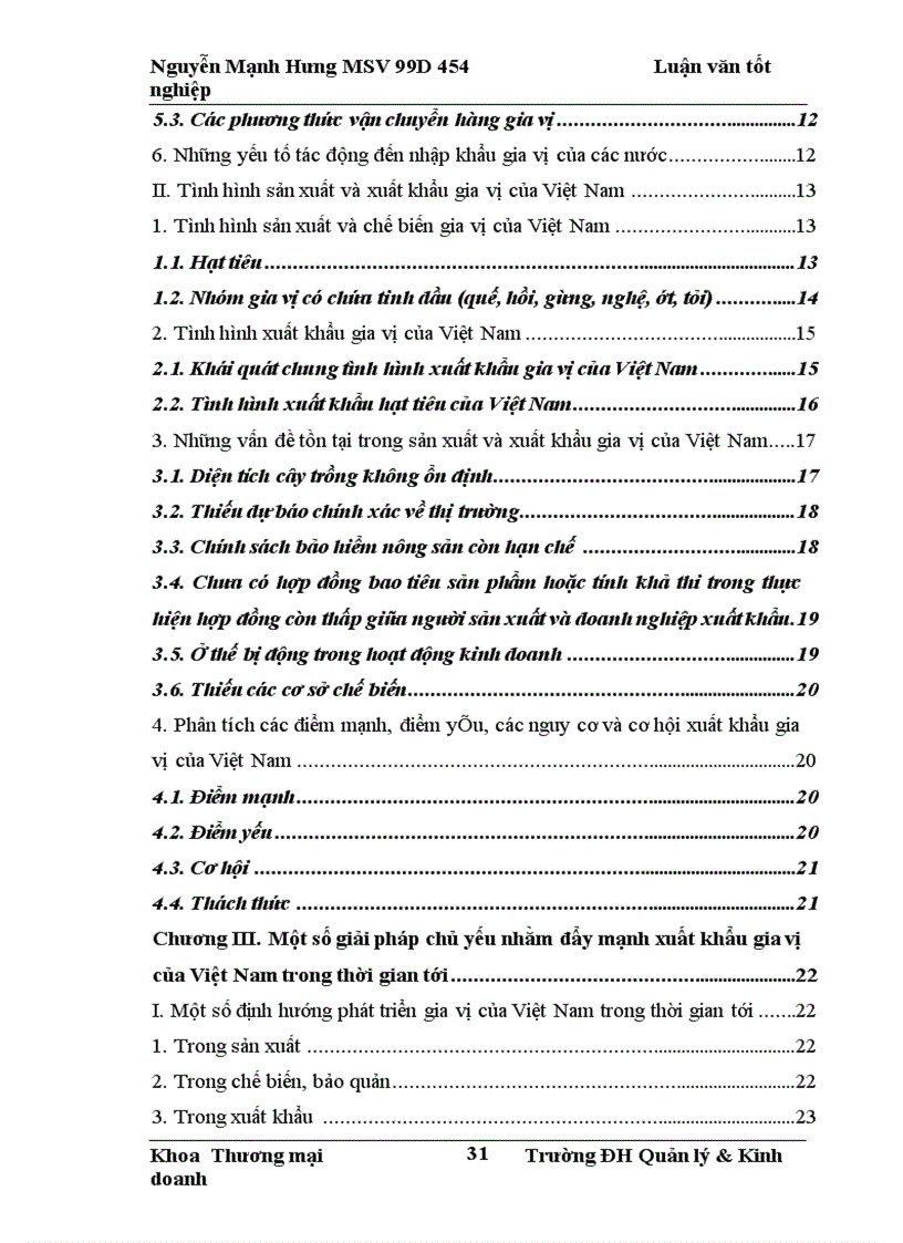 image for page Thực trạng và những giải pháp chủ yếu nhằm đẩy mạnh xuất khẩu gia vị của của Việt Nam