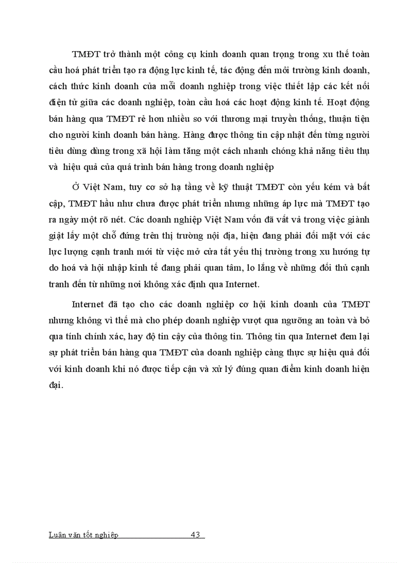 image for page Một số giải pháp phát triển hoạt động bán hàng bằng hình thức thương mại điện tử ở Việt Nam