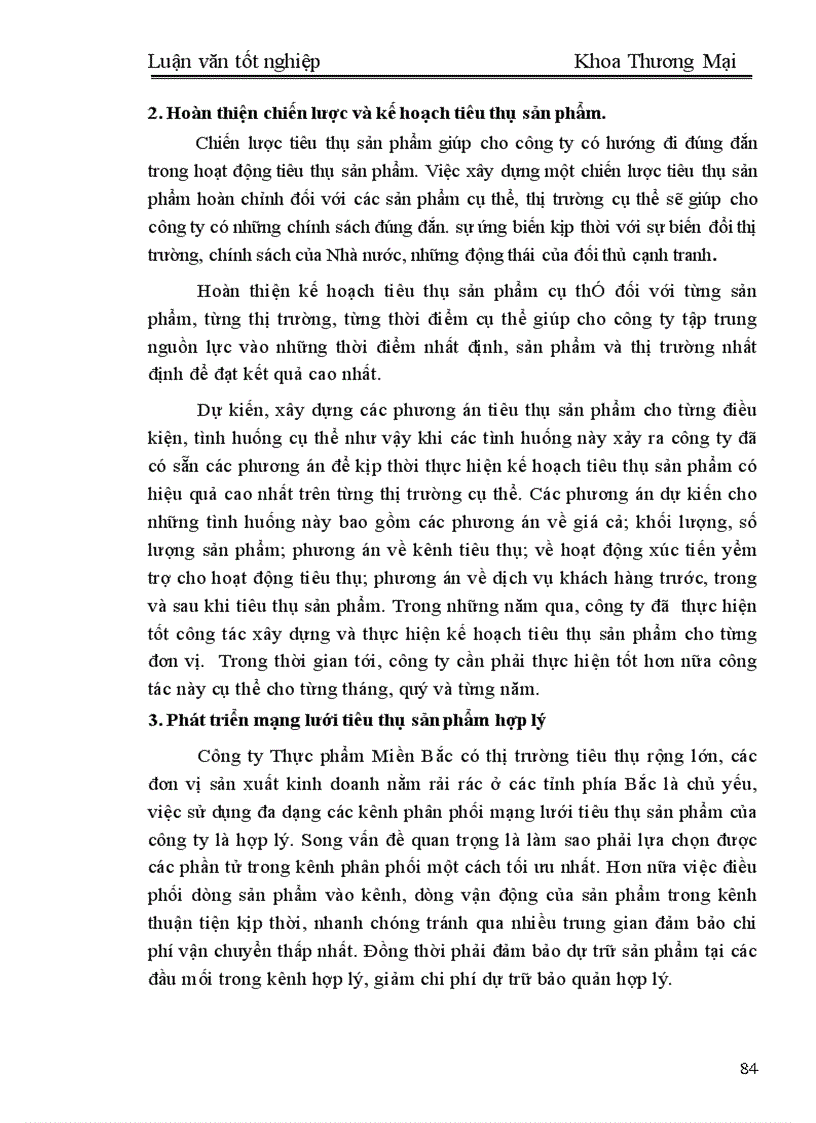 image for page Thực trạng hoạt động tiêu thụ sản phẩm của công ty thực phẩm miền bắc