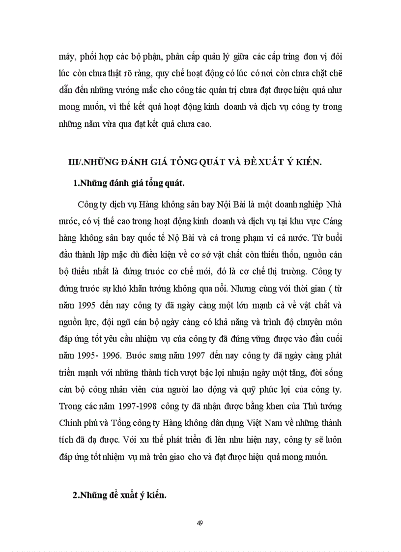 image for page Phân tích hoạt động sản xuất kinh doanh của công ty dịch vụ Hàng Không sân bay Nội Bài