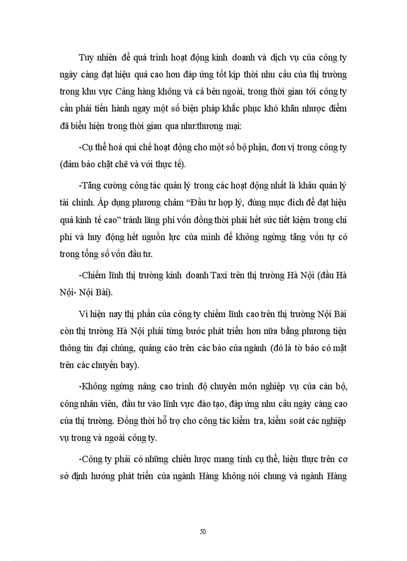 image for page Phân tích hoạt động sản xuất kinh doanh của công ty dịch vụ Hàng Không sân bay Nội Bài