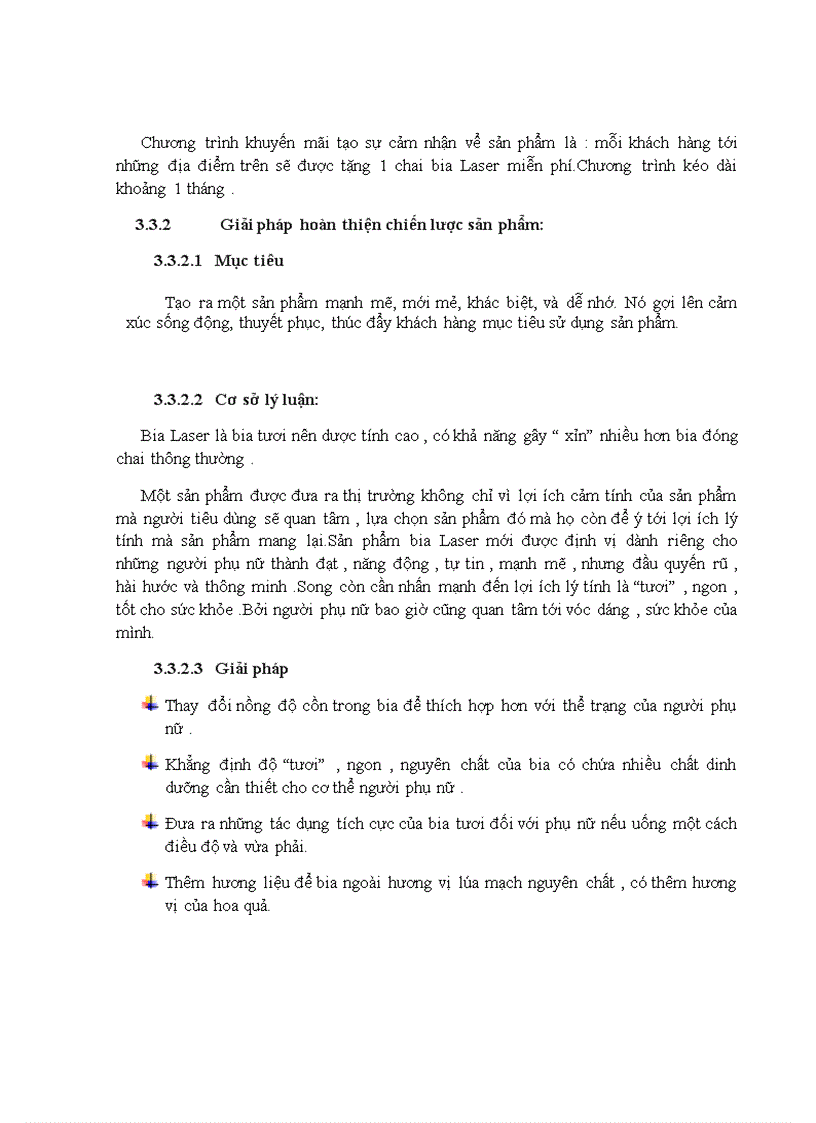 image for page Nghiên cứu chiến lược sản phẩm bia Laser của công ty Tân Hiệp Phát