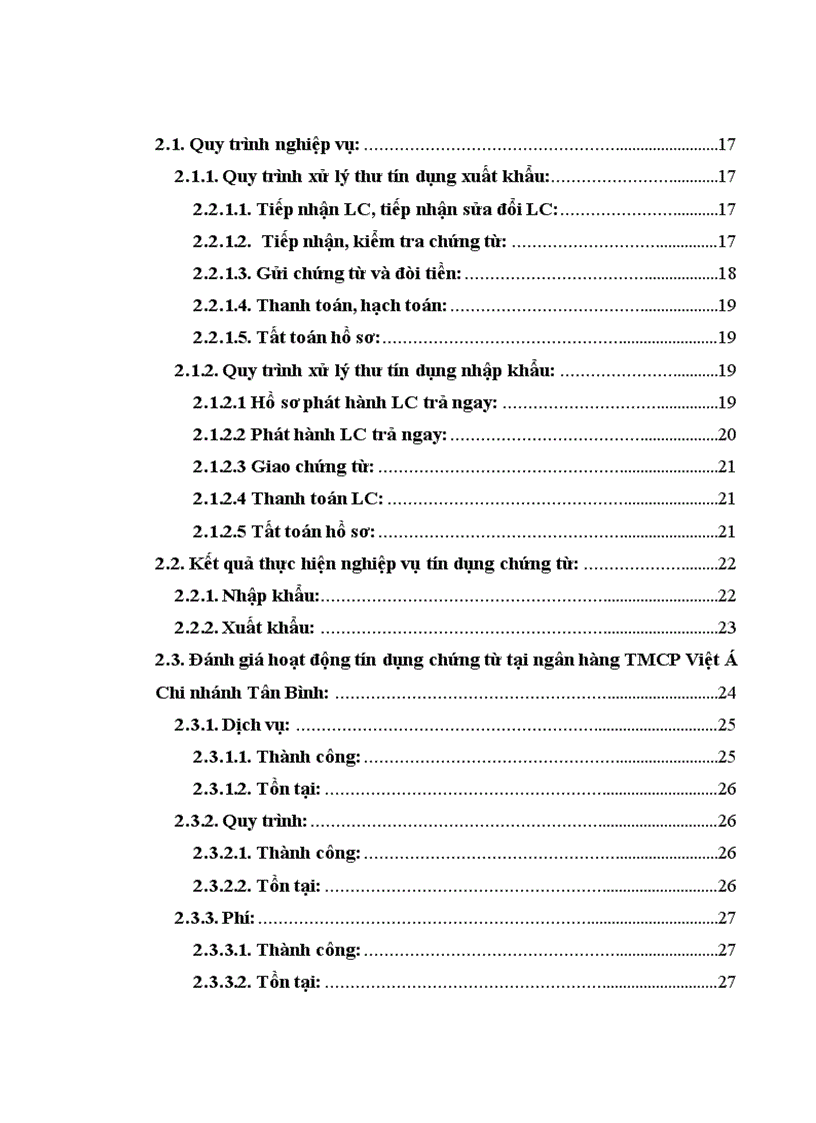 image for page Giải pháp phát triển hoạt động tín dụng chứng từ tại ngân hàng tmcp việt á chi nhánh tân bình 1