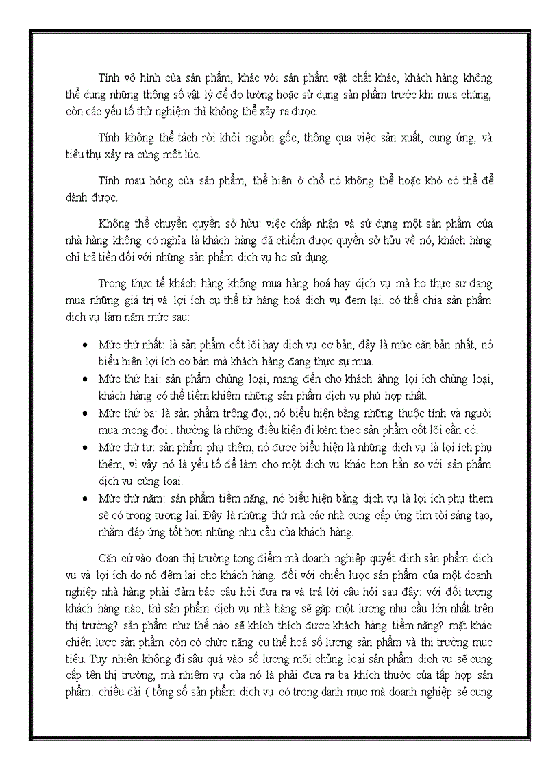 image for page Giải pháp marketing mix cho hoạt động kinh doanh của nhà hàng Khang Mỹ Lạc