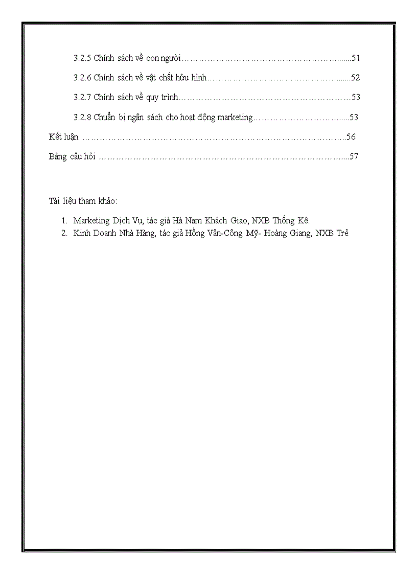 image for page Giải pháp marketing mix cho hoạt động kinh doanh của nhà hàng Khang Mỹ Lạc