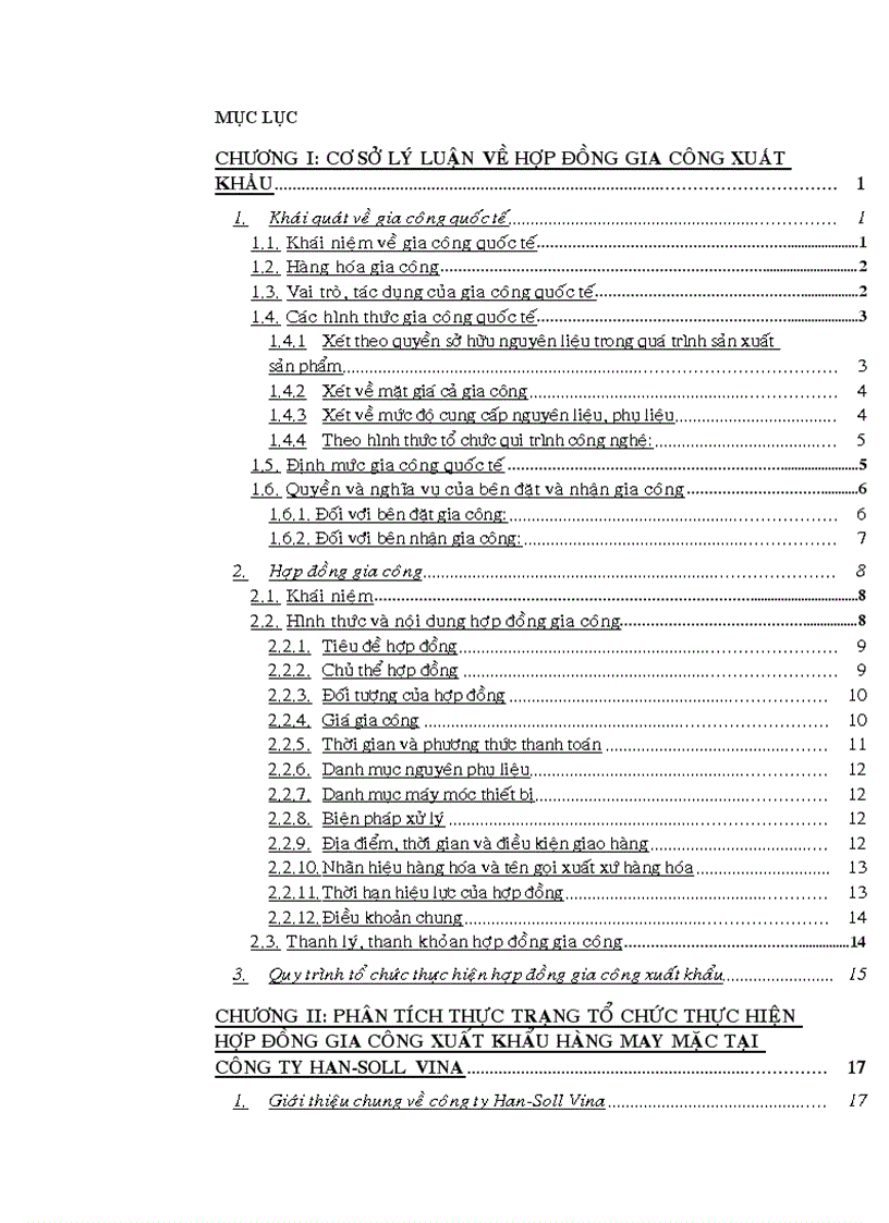 image for page Quy trình tổ chức thực hiện hợp đồng gia công xuất khẩu hàng may mặc tại công ty 1