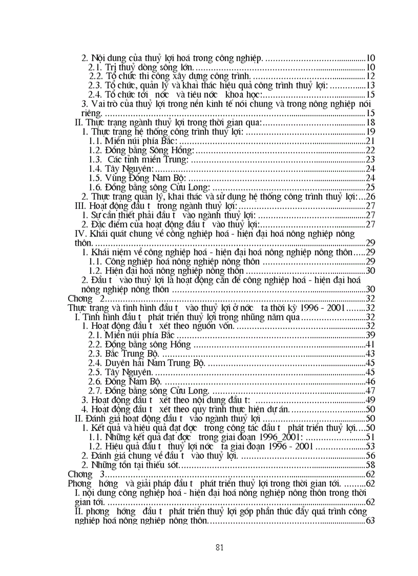 image for page Đầu tư vào thuỷ lợi góp phần thúc đẩy quá trình công nghiệp hoá hiện đại hoá nông nghiệp nông thôn