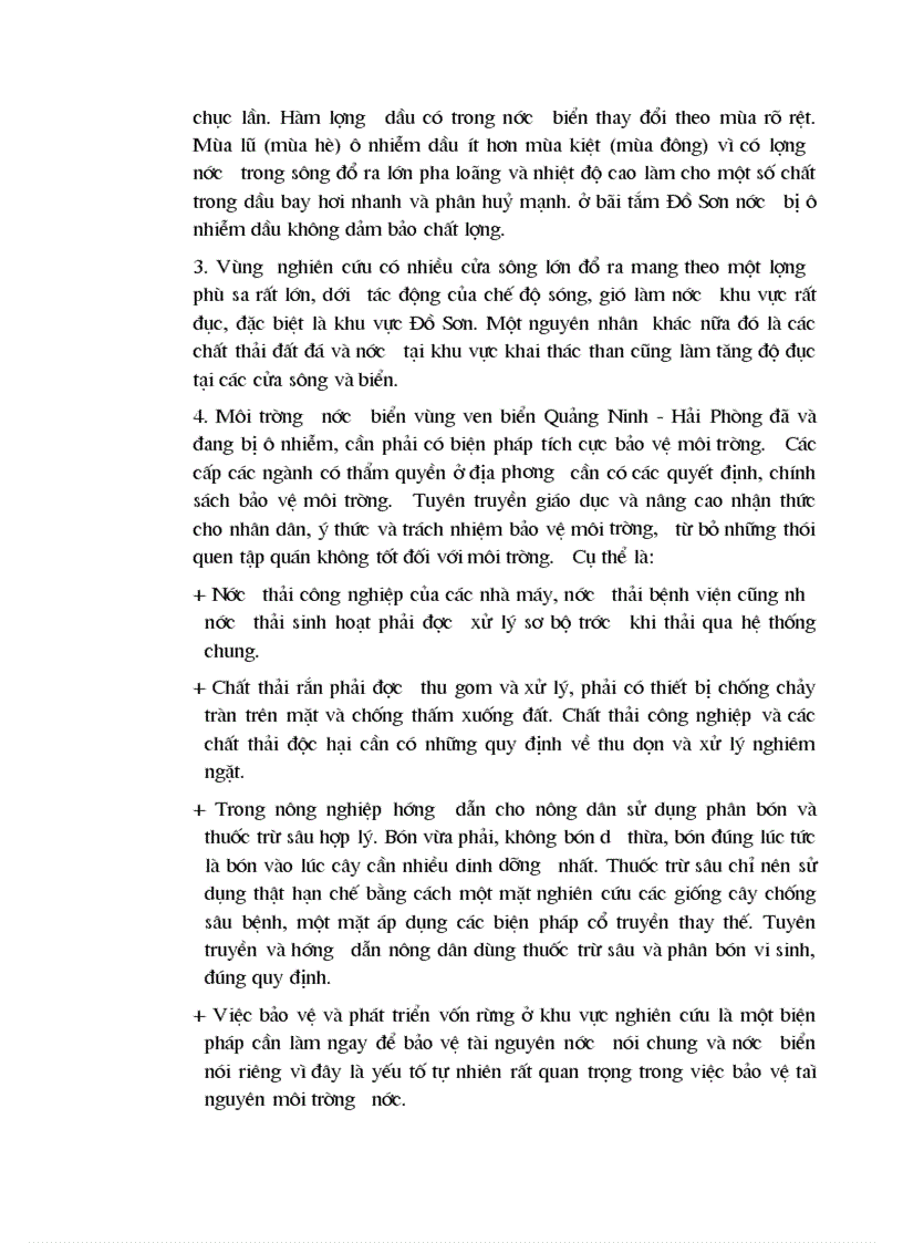 image for page Nghiên cứu đánh giá hiện trạng môi trường nước biển ven bờ khu vực từ quảng ninh đến cửa sông thái bình