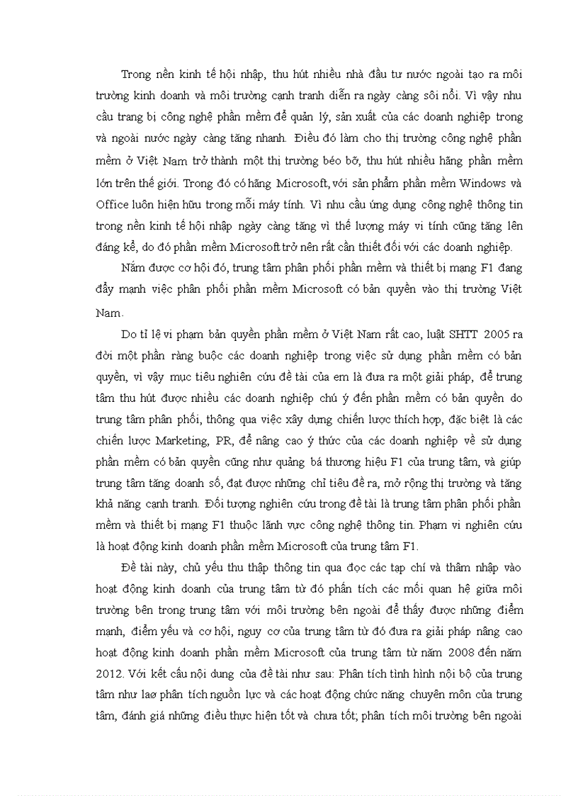 image for page Một số giải pháp nhằm nâng cao hoạt động kinh doanh phần mềm microsoft của trung tâm phân phối thiết bị mạng f1 từ năm 2008 đến năm 2012
