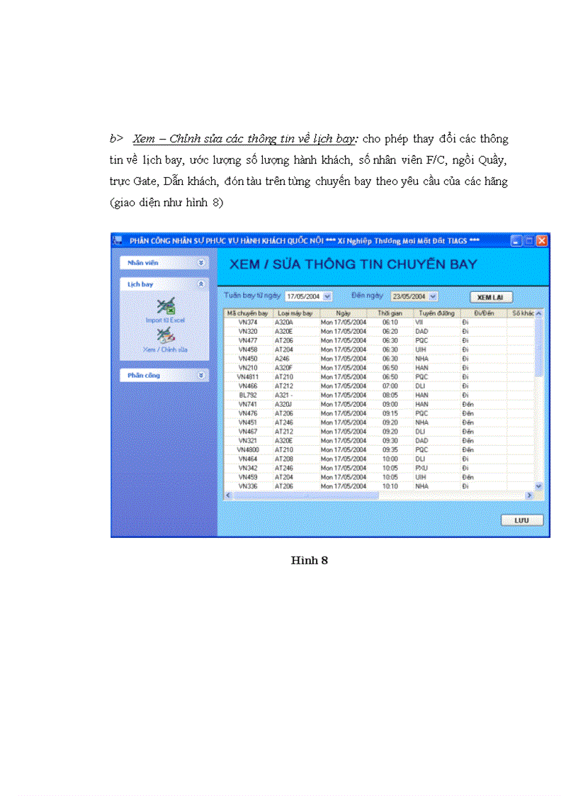 image for page Ứng dụng toán kinh tế vào phân tích hệ thống và xây dựng phần mềm phân công nhân sự tại xí nghiệp thương mại mặt đất tân sơn nhất tiags
