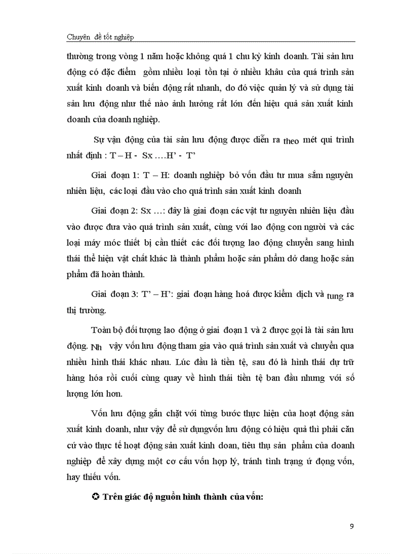 image for page Giải pháp chủ yếu tạo lập vốn cho hoạt động sản xuất kinh doanh ở Công ty cổ phần May Thăng Long