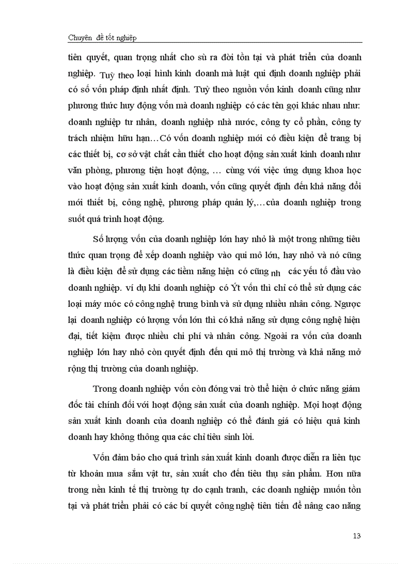 image for page Giải pháp chủ yếu tạo lập vốn cho hoạt động sản xuất kinh doanh ở Công ty cổ phần May Thăng Long