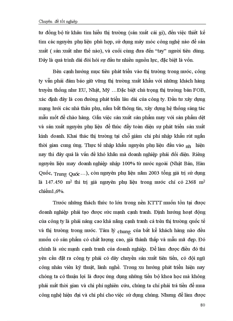 image for page Giải pháp chủ yếu tạo lập vốn cho hoạt động sản xuất kinh doanh ở Công ty cổ phần May Thăng Long
