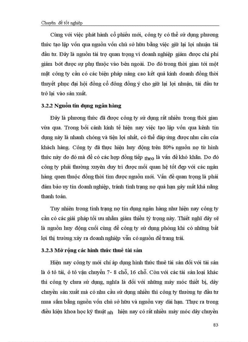 image for page Giải pháp chủ yếu tạo lập vốn cho hoạt động sản xuất kinh doanh ở Công ty cổ phần May Thăng Long