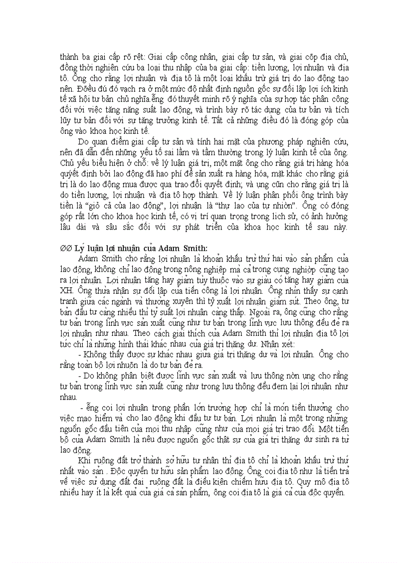 image for page Các lý thuyết kinh tế của Adam Smith