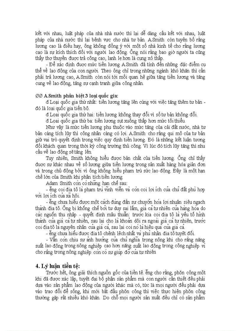 image for page Các lý thuyết kinh tế của Adam Smith