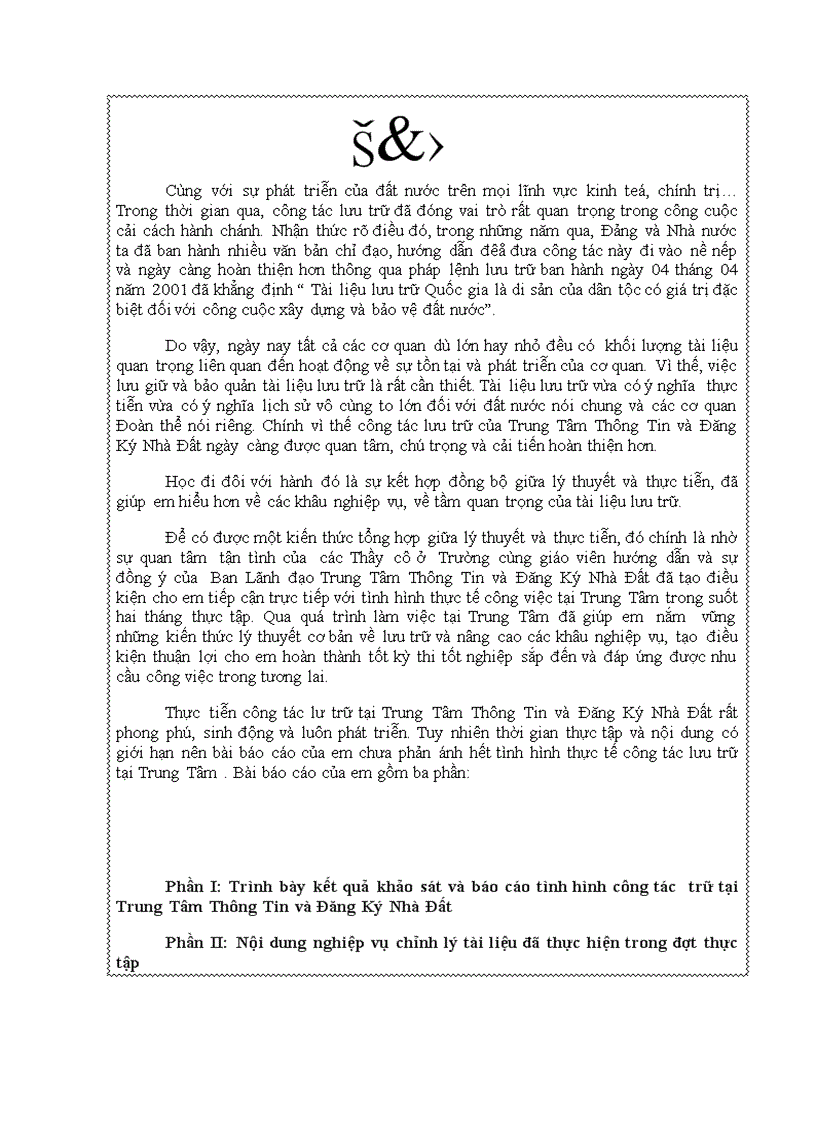 image for page CHỈNH LÝ TÀI LIỆU PHÔNG LƯU TRỮ TRUNG TÂM THÔNG TIN VÀ ĐĂNG KÝ NHÀ ĐẤT Q I Từ Quận 6 Quận 10