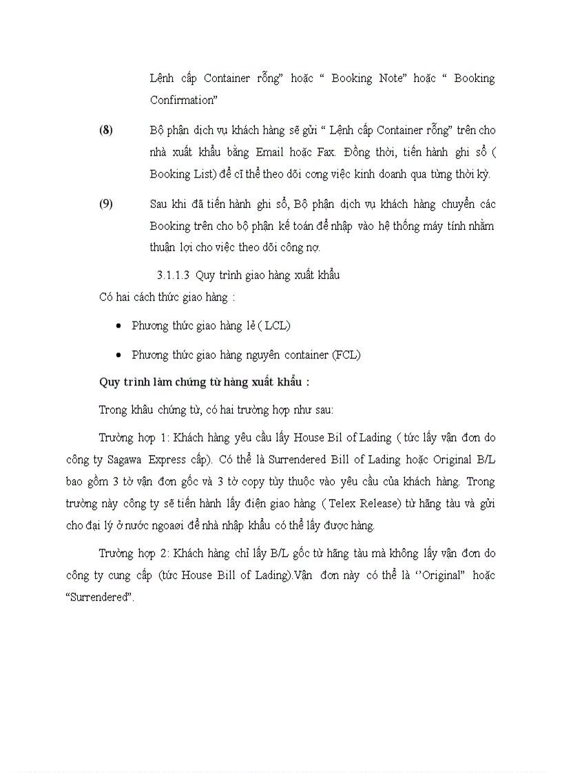 image for page Một số giải pháp hoàn thiện dịch vụ giao nhận hàng xuất nhập khẩu cho khách hàng của công ty tnhh sagawa đối với hàng container 1