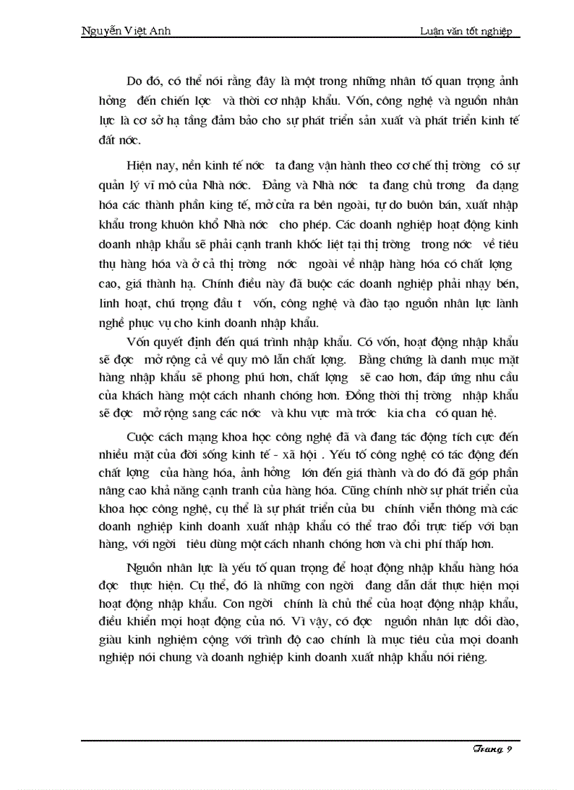 image for page Thực trạng hoạt động kinh doanh và khả năng cạnh tranh của hàng hóa nhập khẩu của công ty xuất nhập khẩu Dịch vụ Thương mại Intimex