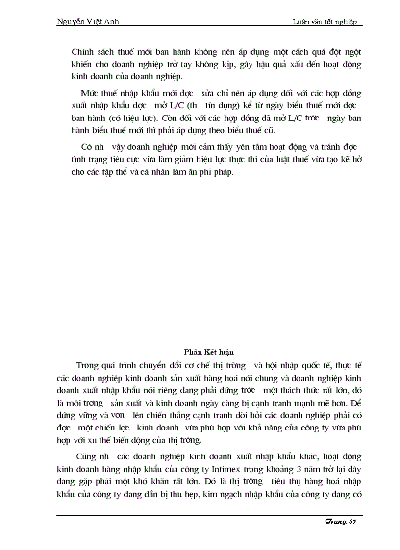 image for page Thực trạng hoạt động kinh doanh và khả năng cạnh tranh của hàng hóa nhập khẩu của công ty xuất nhập khẩu Dịch vụ Thương mại Intimex