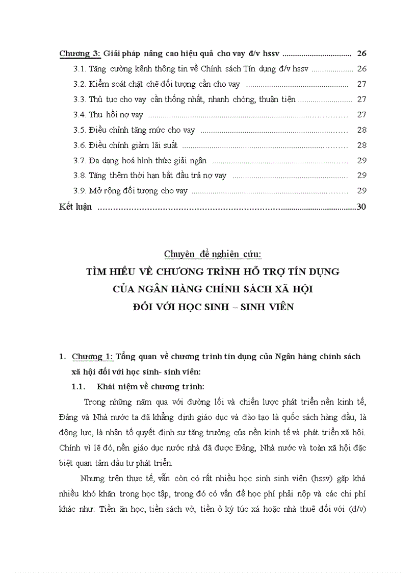 image for page Tìm hiểu về chương trình hỗ trợ tín dụng của Ngân hàng chính sách xã hội đối với học sinh sinh viên