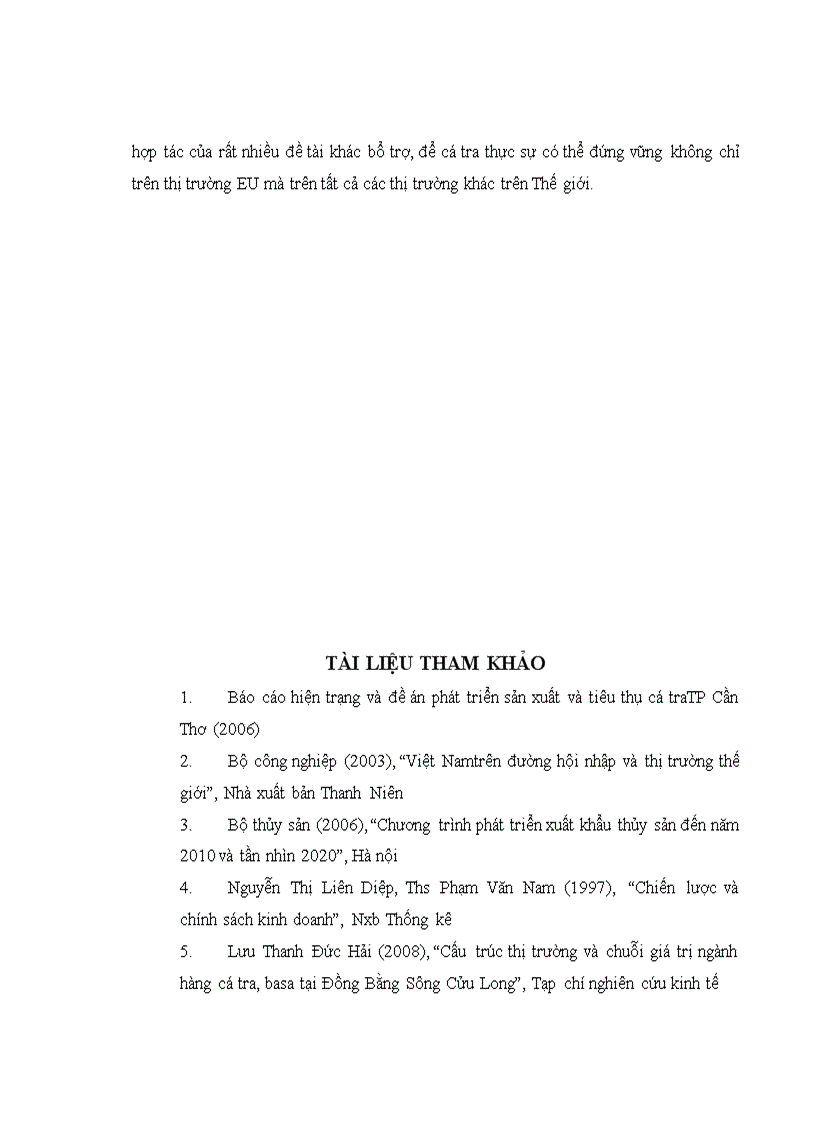 image for page Giải pháp đẩy mạnh xuất khẩu cá tra khu vực Đồng Bằng Sông Cửu Long sang thị trường EU