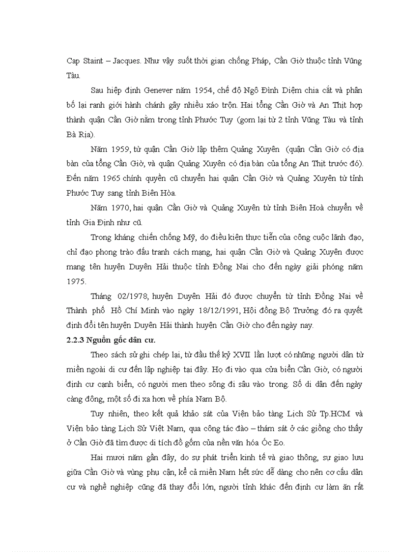 image for page Đánh giá hiện trạng và tác động của hoạt động du lịch ảnh hưởng đến các thành phần môi trường và đề xuất các biện pháp giảm thiểu tại khu du lịch sinh thái Vàm Sát