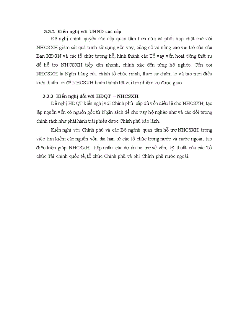 image for page Giải pháp nâng cao hiệu quả tín dụng đối với người nghèo tại ngân hàng chính sách xã hội