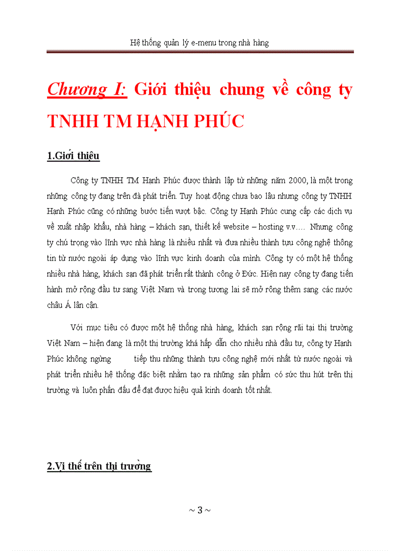 image for page Hệ thống quản lý e menu trong nhà hàng