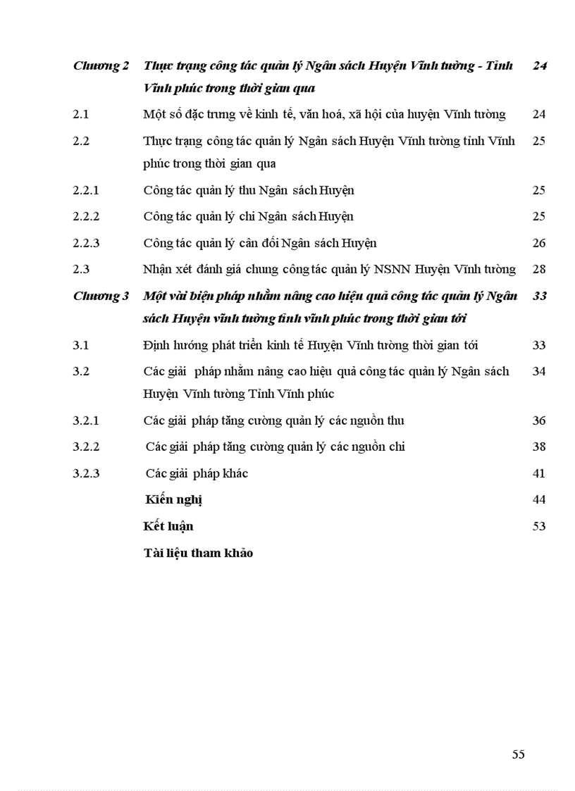image for page Quản lý Ngân sách Huyện Vĩnh tường Tỉnh Vnh Phúc trong điều kiện hiện nay