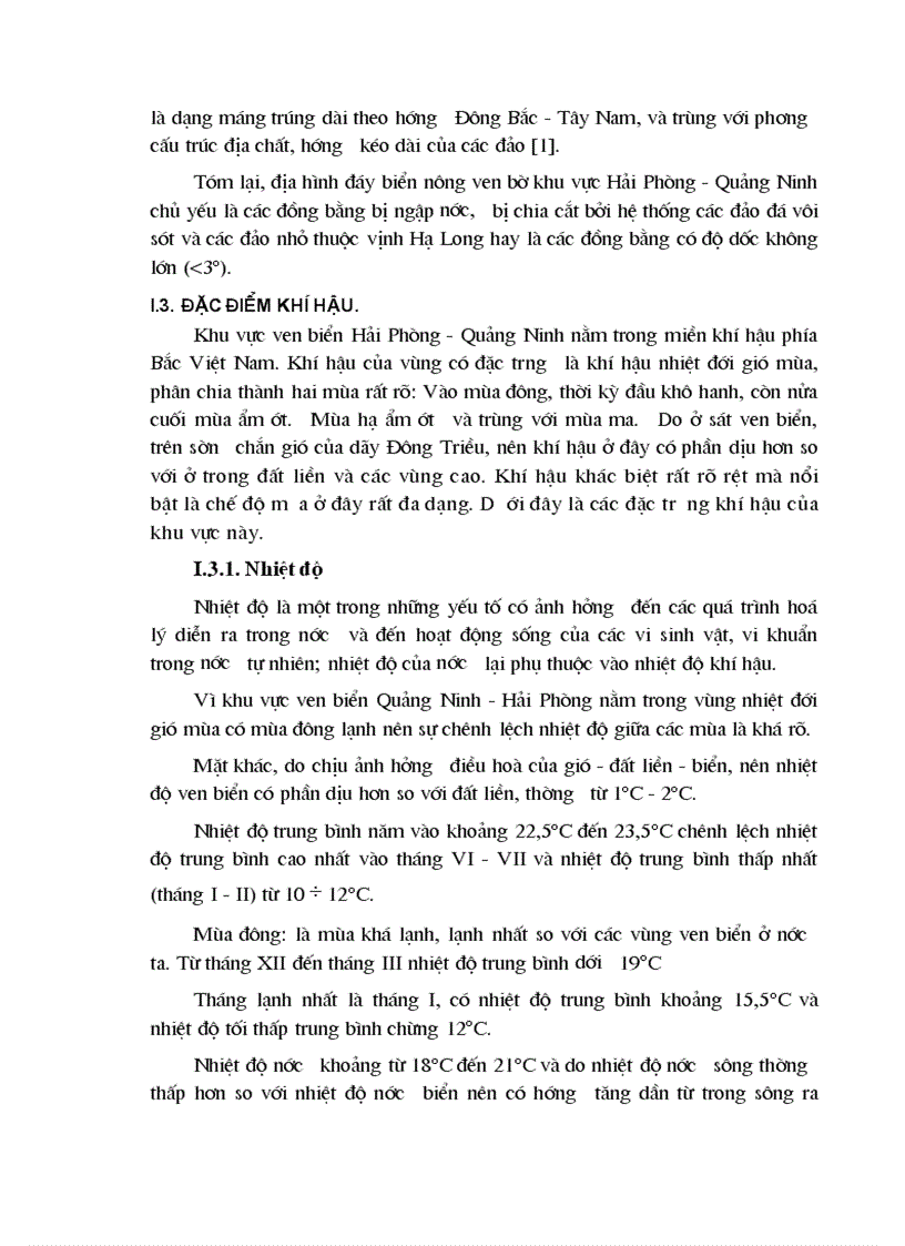 image for page Nghiên cứu đánh giá hiện trạng môi trường nước biển ven bờ khu vực từ Quảng Ninh đến cửa sông Thái Bình