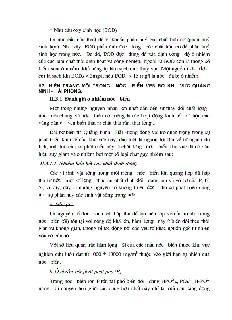 image for page Nghiên cứu đánh giá hiện trạng môi trường nước biển ven bờ khu vực từ Quảng Ninh đến cửa sông Thái Bình