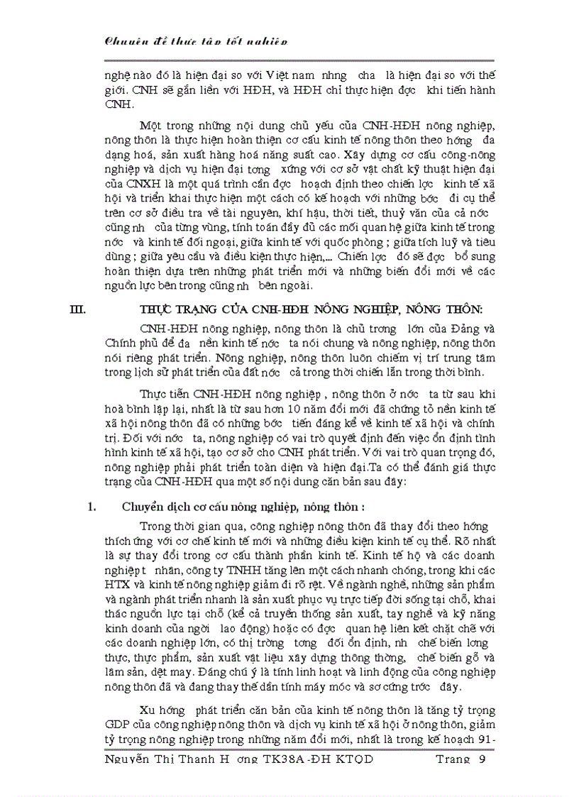 image for page Xây dựng hệ thống chỉ tiêu phản ánh tình hình CNH HĐH nông nghiệp nông thôn