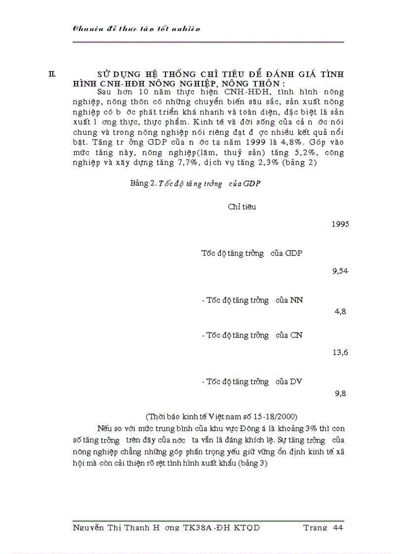 image for page Xây dựng hệ thống chỉ tiêu phản ánh tình hình CNH HĐH nông nghiệp nông thôn