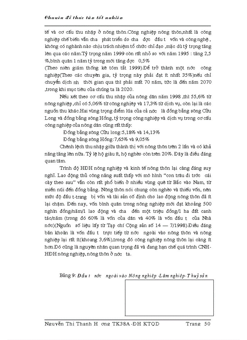 image for page Xây dựng hệ thống chỉ tiêu phản ánh tình hình CNH HĐH nông nghiệp nông thôn