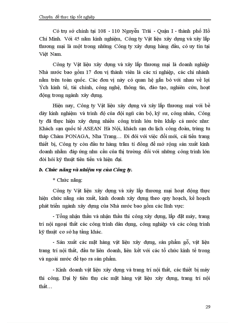 image for page Phân tích dự án đầu tư xây dựng tổ hợp sản xuất bê tông thương phẩm và bê tông đúc sẵn của Công ty vật liệu xây dựng và xây lắp thương mại Bộ thương mại