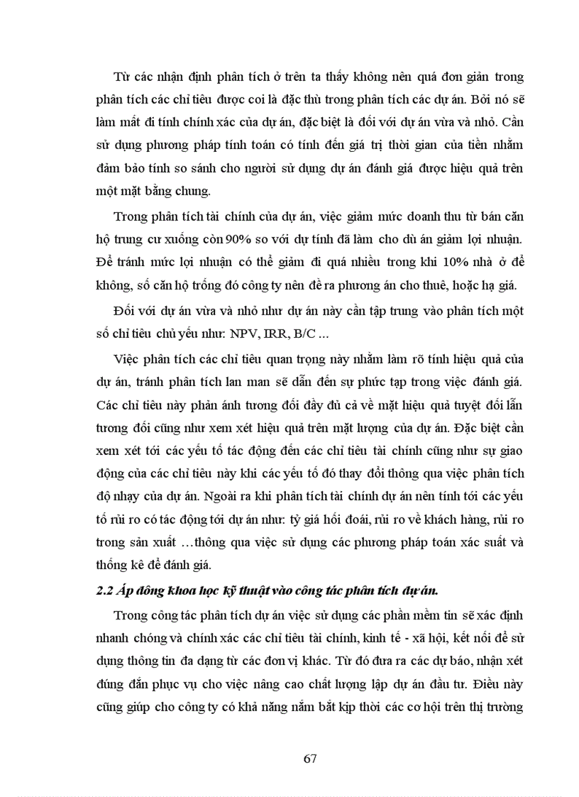 image for page Phương pháp đánh giá hiệu quả tài chính kinh tế xã hội của dự án xây dựng ứng dụng dự án xây dựng tổ hợp nhà cao tầng của Công ty Xây dựng Công trình Văn hoá